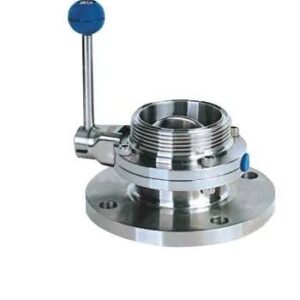 Butterfly Valve - One Side Flange, One Side Union