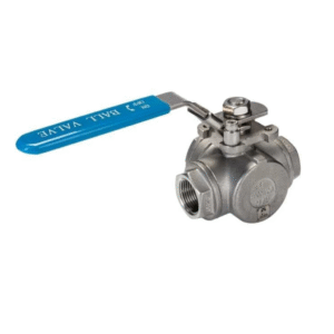 3-Way Stainless Steel Ball Valve