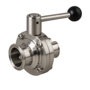 Butterfly Valve with TC Ends- Electro Polished