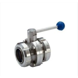 Butterfly Valve with SMS Union (Small Body)- Electro Polished